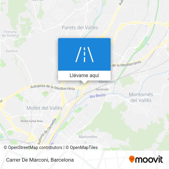 Mapa Carrer De Marconi