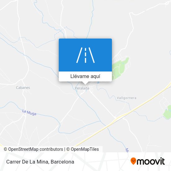 Mapa Carrer De La Mina