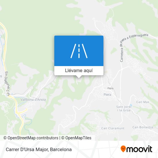 Mapa Carrer D'Ursa Major