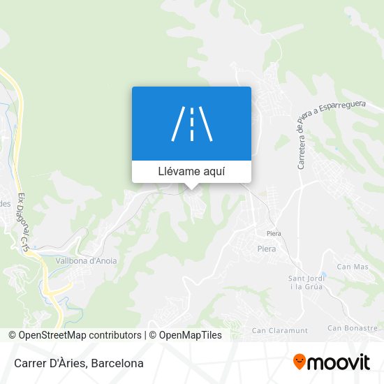 Mapa Carrer D'Àries