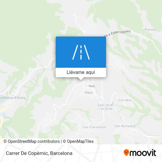 Mapa Carrer De Copèrnic