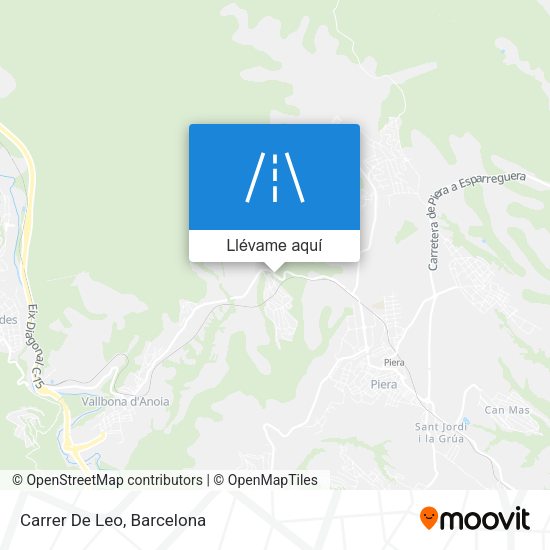 Mapa Carrer De Leo