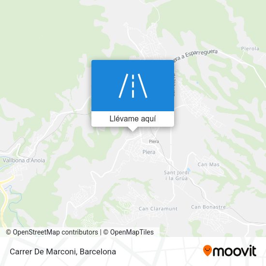 Mapa Carrer De Marconi