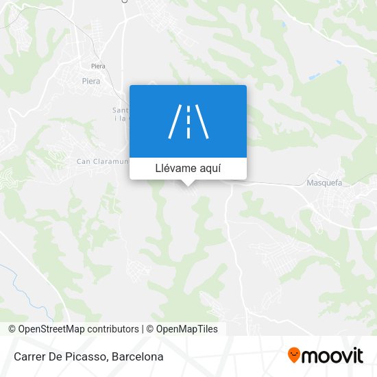 Mapa Carrer De Picasso