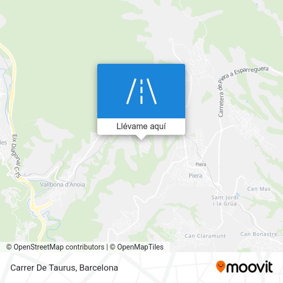 Mapa Carrer De Taurus
