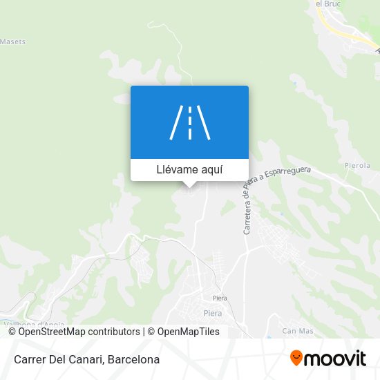 Mapa Carrer Del Canari