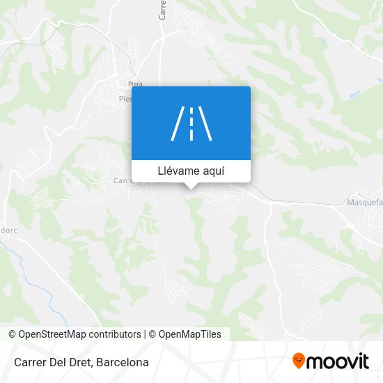 Mapa Carrer Del Dret