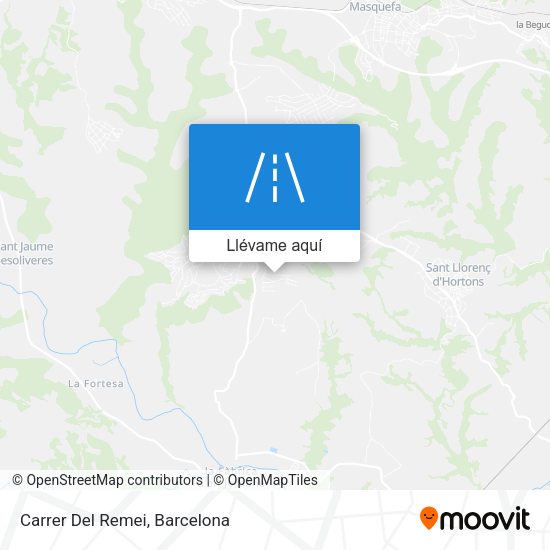 Mapa Carrer Del Remei