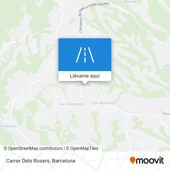 Mapa Carrer Dels Rosers