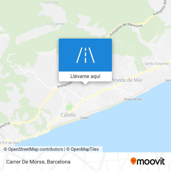 Mapa Carrer De Morse