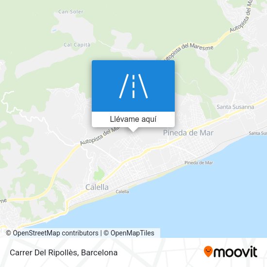 Mapa Carrer Del Ripollès