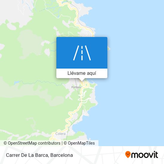 Mapa Carrer De La Barca