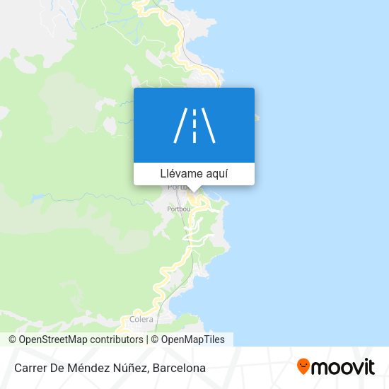 Mapa Carrer De Méndez Núñez