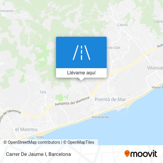 Mapa Carrer De Jaume I