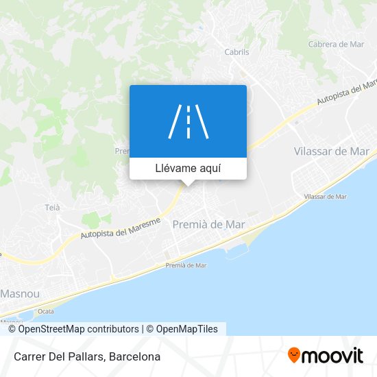 Mapa Carrer Del Pallars