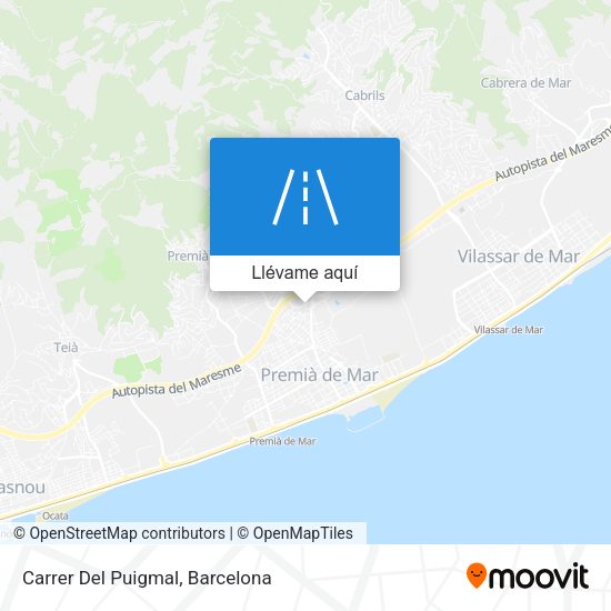 Mapa Carrer Del Puigmal