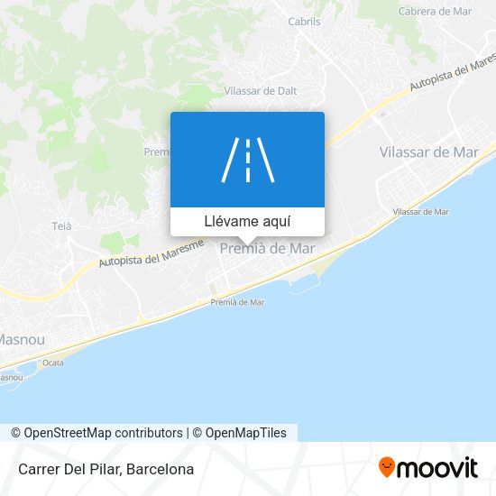 Mapa Carrer Del Pilar