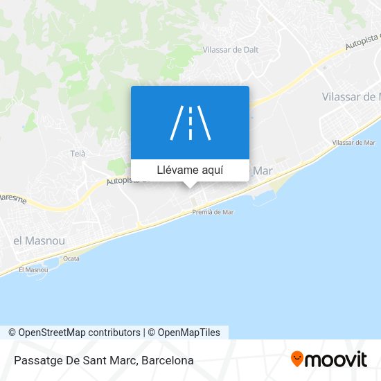 Mapa Passatge De Sant Marc