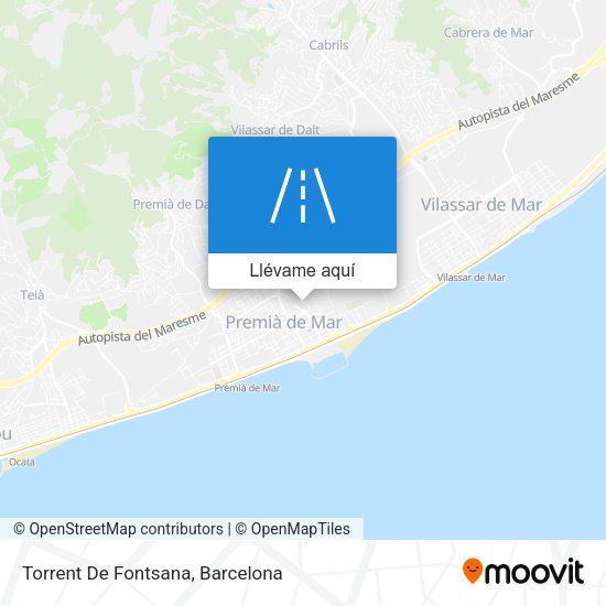 Mapa Torrent De Fontsana