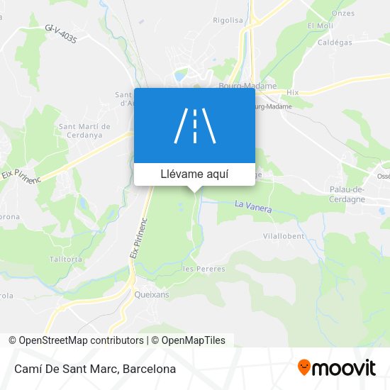 Mapa Camí De Sant Marc