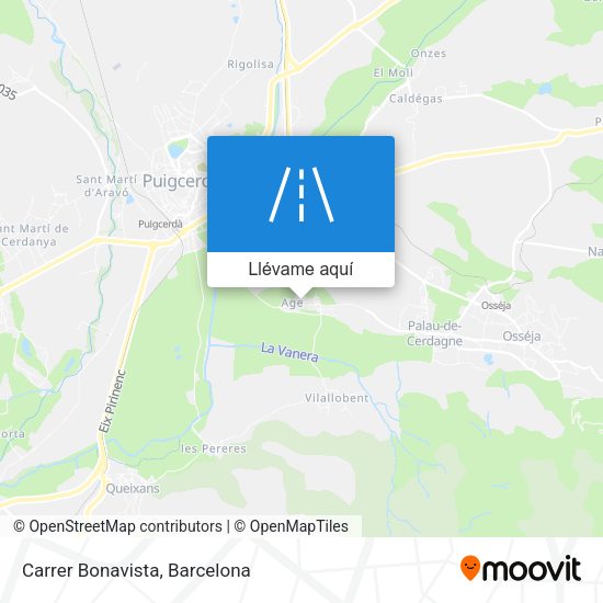 Mapa Carrer Bonavista