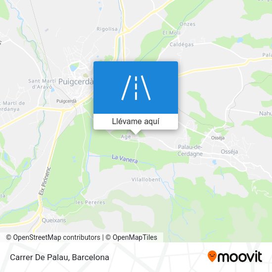 Mapa Carrer De Palau