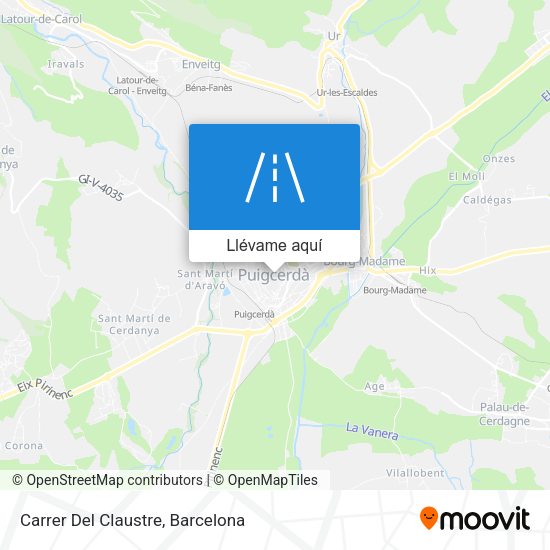 Mapa Carrer Del Claustre