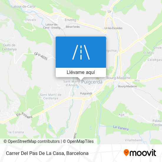 Mapa Carrer Del Pas De La Casa