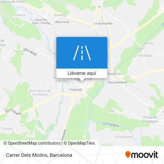 Mapa Carrer Dels Molins