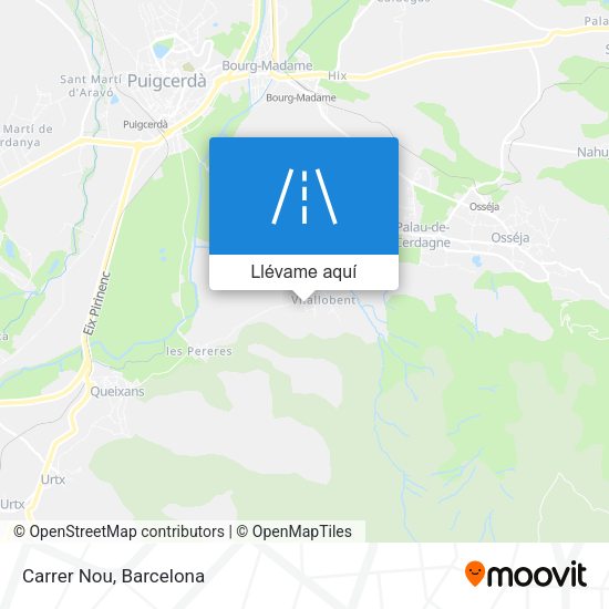 Mapa Carrer Nou