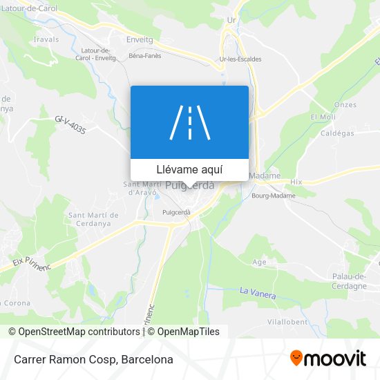 Mapa Carrer Ramon Cosp