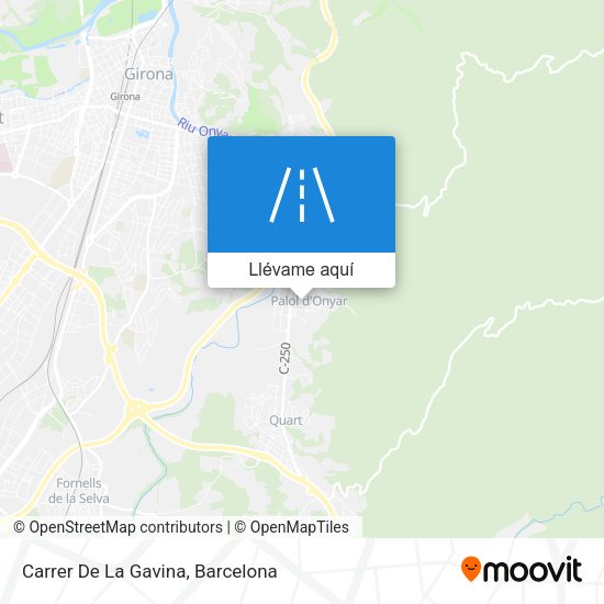 Mapa Carrer De La Gavina