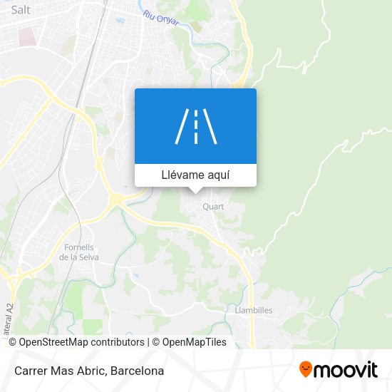 Mapa Carrer Mas Abric