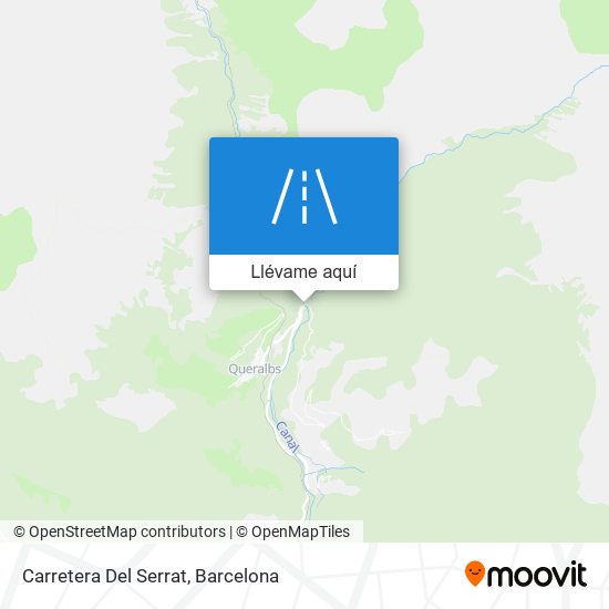 Mapa Carretera Del Serrat