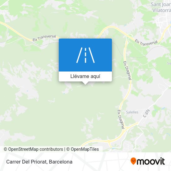Mapa Carrer Del Priorat