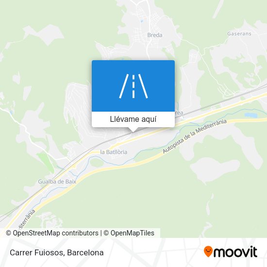 Mapa Carrer Fuiosos