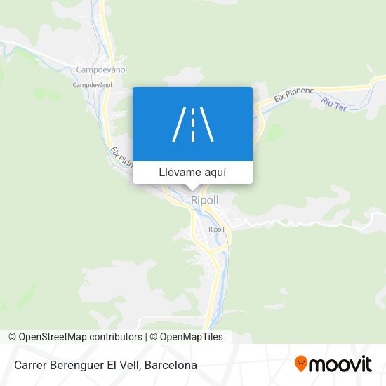 Mapa Carrer Berenguer El Vell