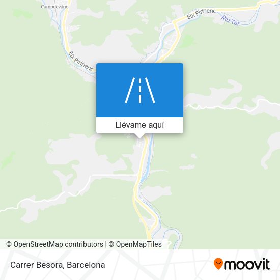 Mapa Carrer Besora