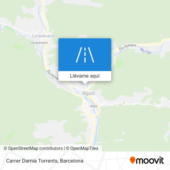 Mapa Carrer Damia Torrents