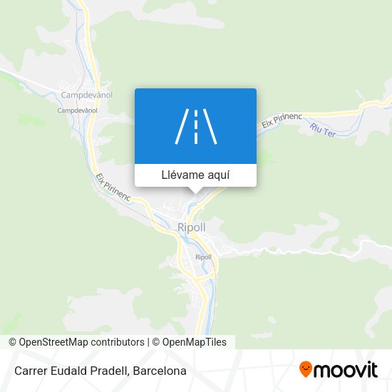Mapa Carrer Eudald Pradell