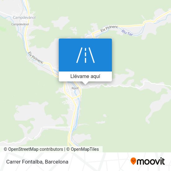 Mapa Carrer Fontalba