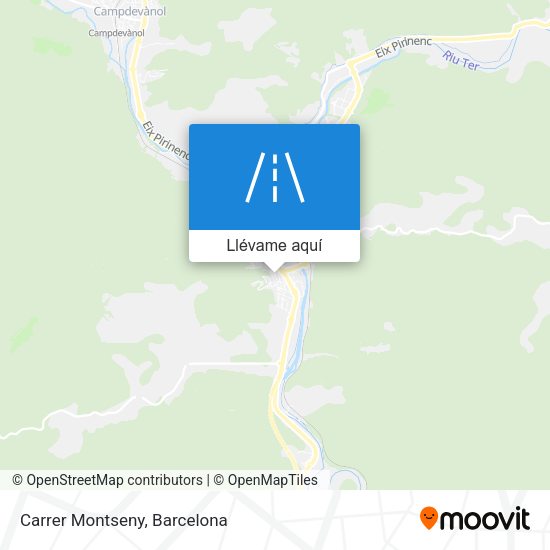 Mapa Carrer Montseny