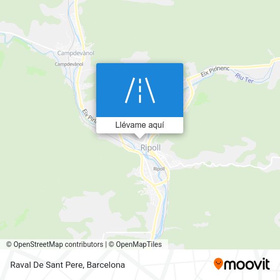 Mapa Raval De Sant Pere