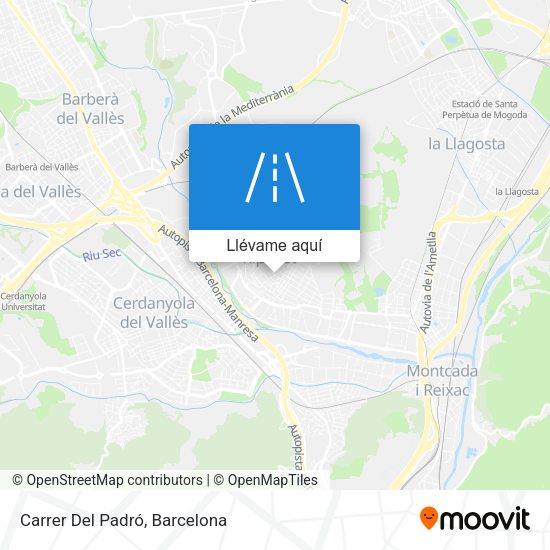 Mapa Carrer Del Padró