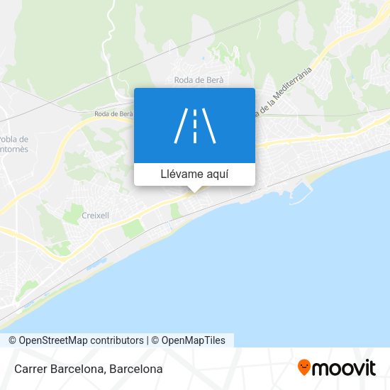 Mapa Carrer Barcelona