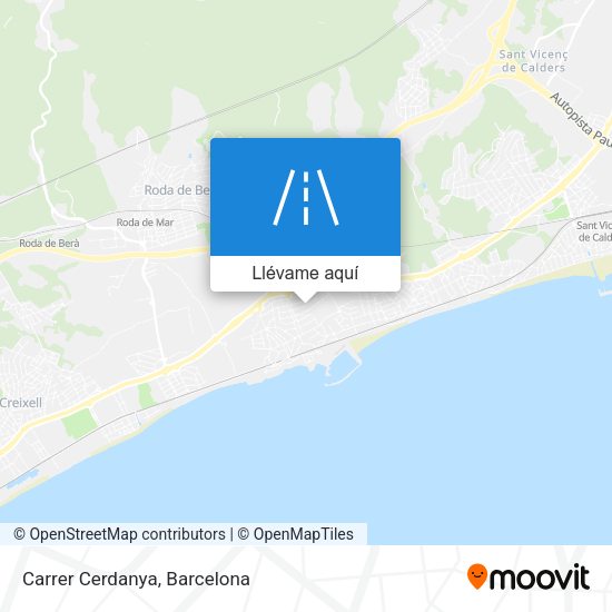 Mapa Carrer Cerdanya