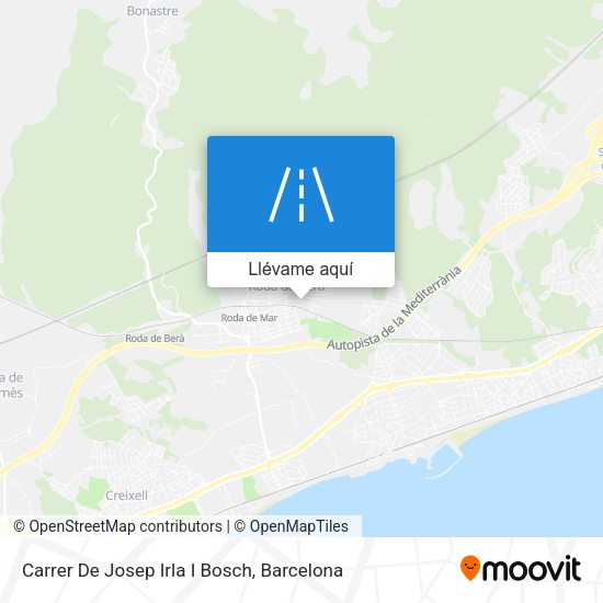 Mapa Carrer De Josep Irla I Bosch