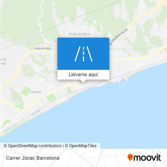 Mapa Carrer Júcar