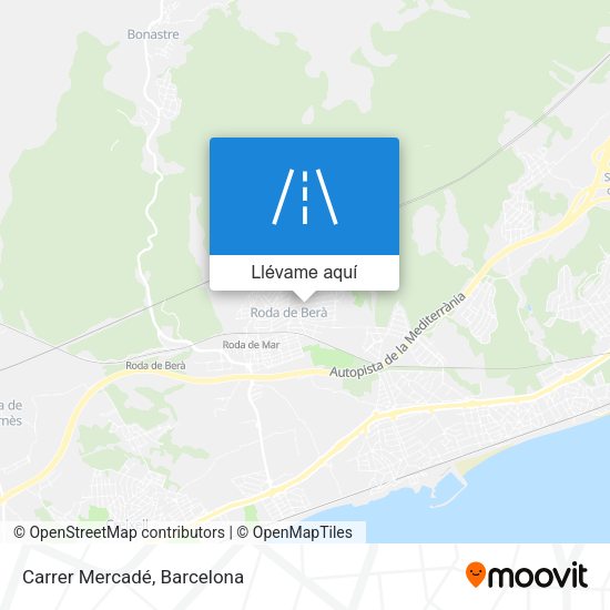 Mapa Carrer Mercadé