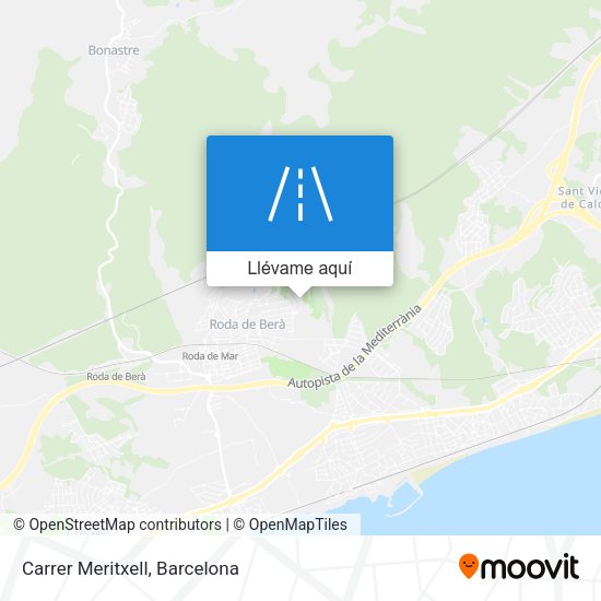 Mapa Carrer Meritxell